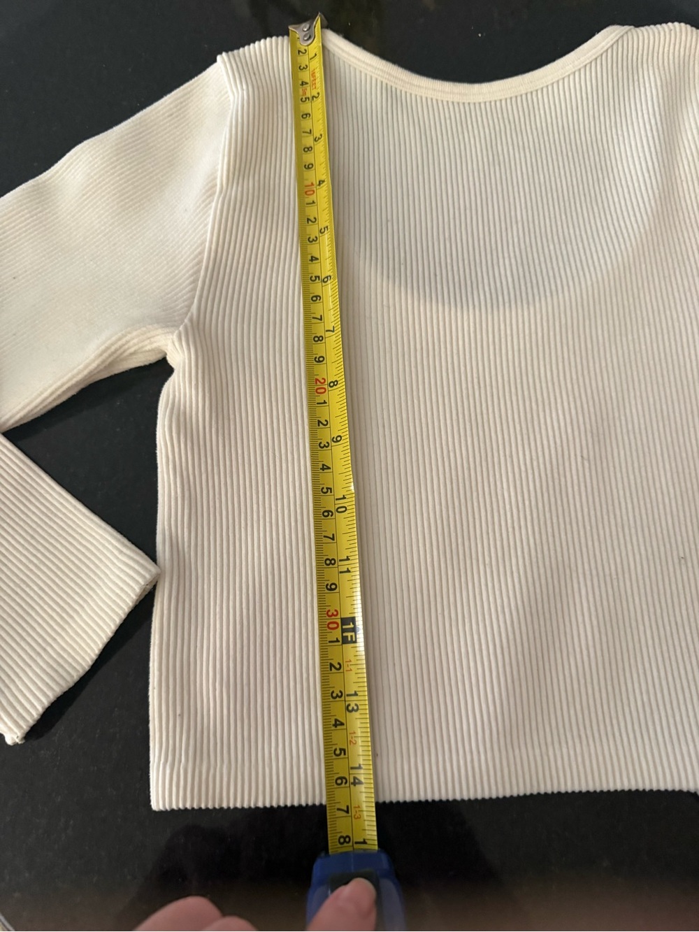 Love Tree Ribbed Tee - crop style - Picture 5 of 7